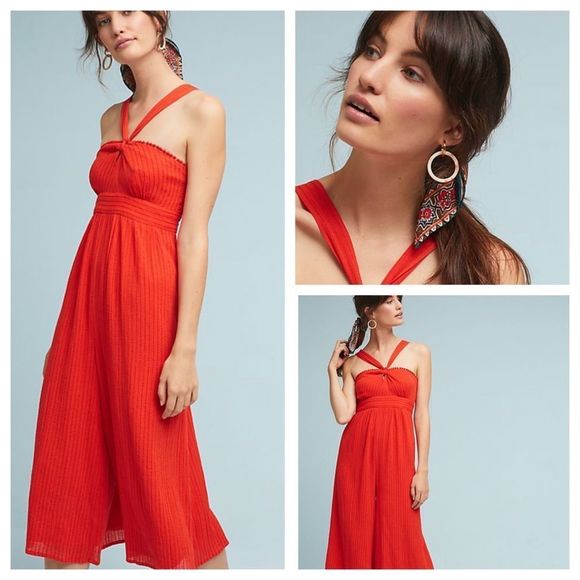ANTHROPOLOGIE Maeve Jumpsuit - Picture 1 of 4